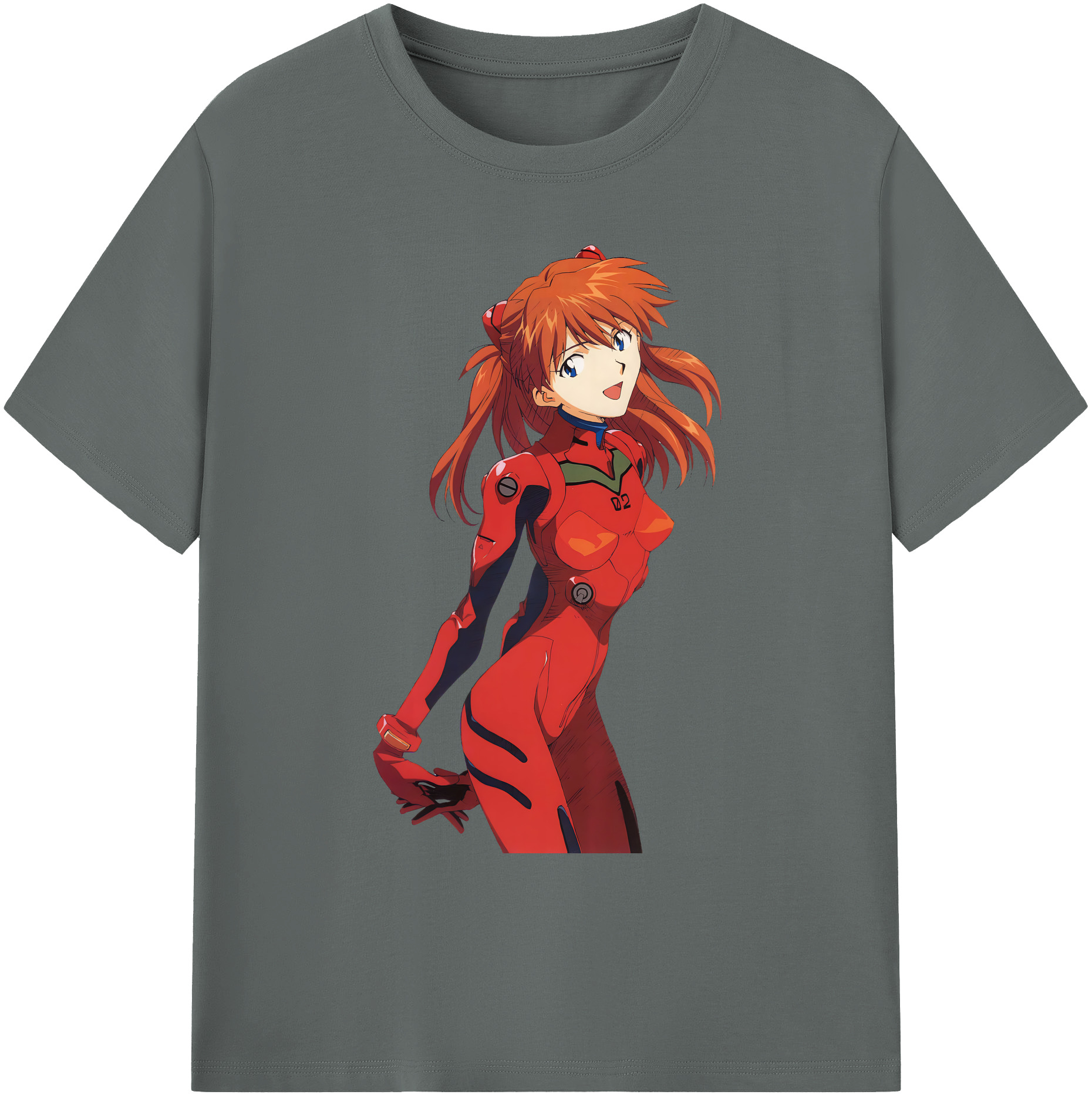 （画像用） EVA 新世紀エヴァンゲリオン 綿100％ メンズ半袖Tシャツ｜肌触りやわらか＆通気性